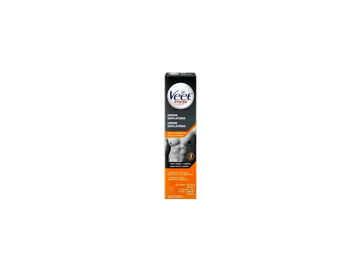 Veet Men Creme Depilatório Corporal Pele Normal