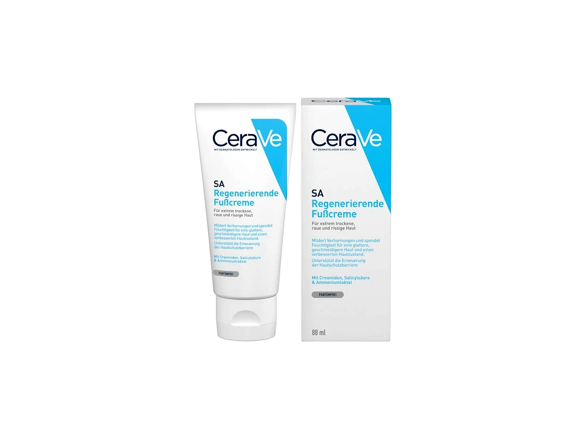CeraVe SA Creme Renovador de Pés com Ácido