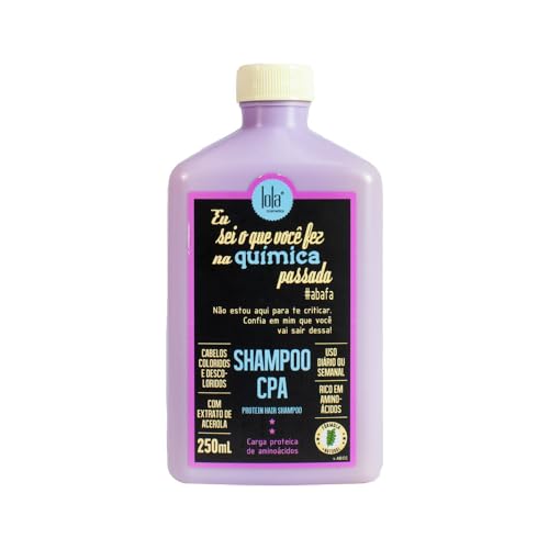 Shampoo Lola Cosmetics 250g Eu Sei O Que Você Fez na Química Passada